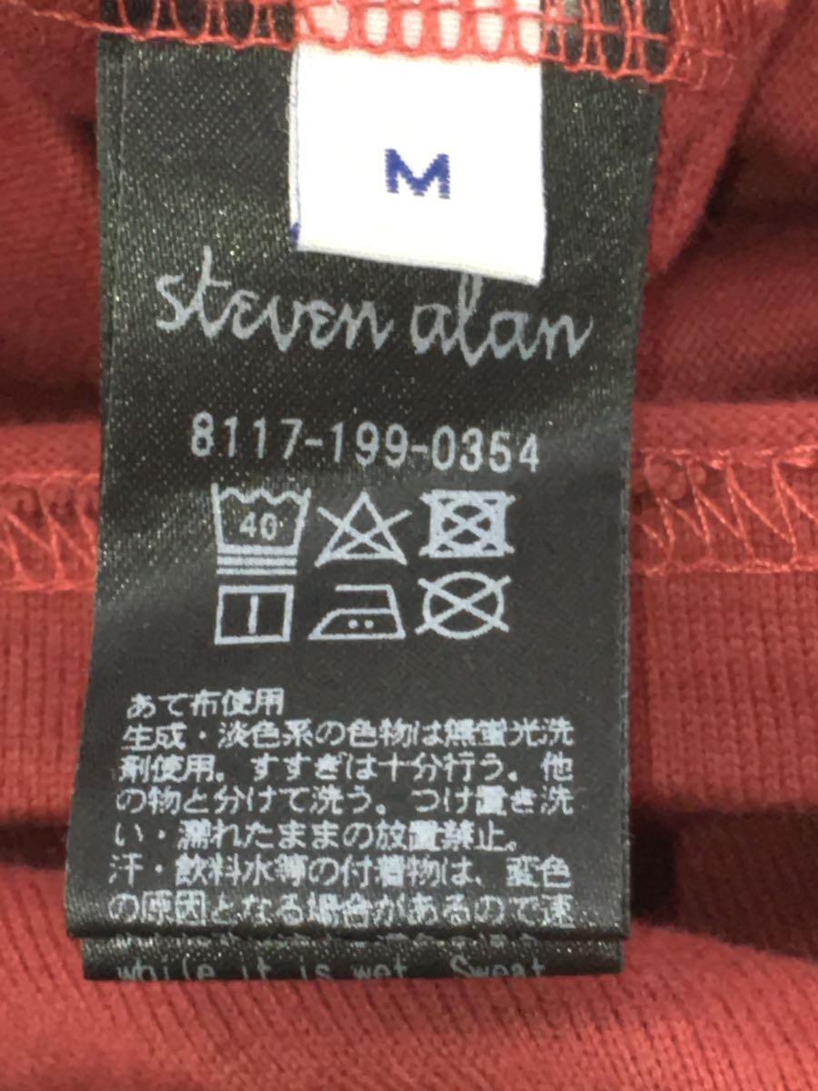 Steven Alan◆Tシャツ/M/コットン/BRD/無地_画像5