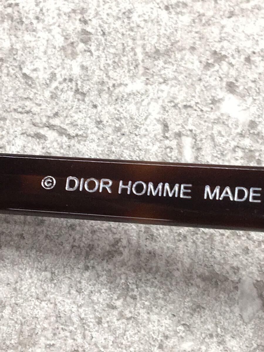 Dior HOMME◆サングラス/-/ベッコウ柄/BRW/BLK/メンズ/BLACKTIE2.0SI_画像4