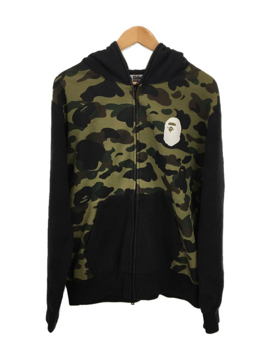 売れ筋ランキングも A BATHING APE◇ジップパーカー/XL/コットン/BLK