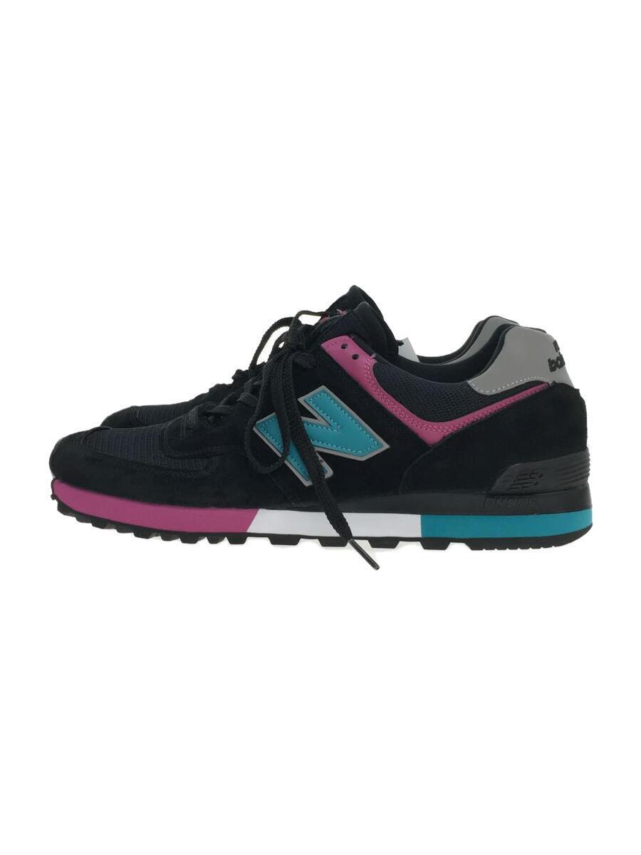 NEW BALANCE◆ローカットスニーカー/UK10.5/BLK_画像1