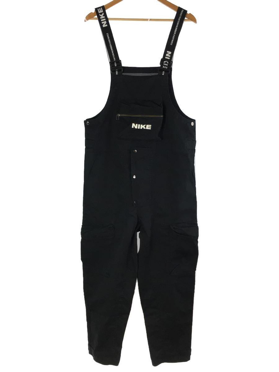 NIKE◆NSW CITY MADE OVERALL JUMPSUIT/L/コットン/BLK/DA0074-010