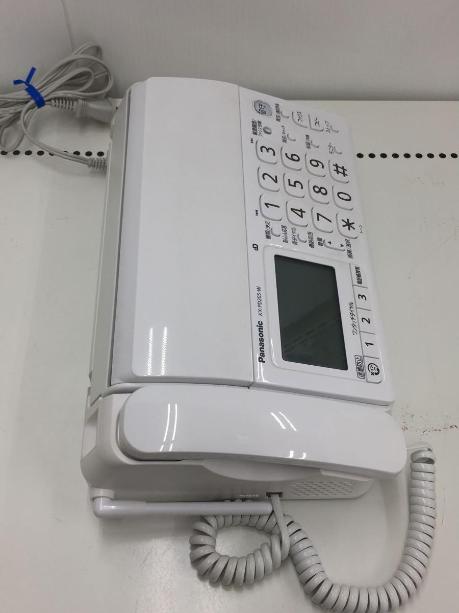 訳あり商品 Panasonic◇FAX電話 KX-PD205DL おたっくす ファクシミリ