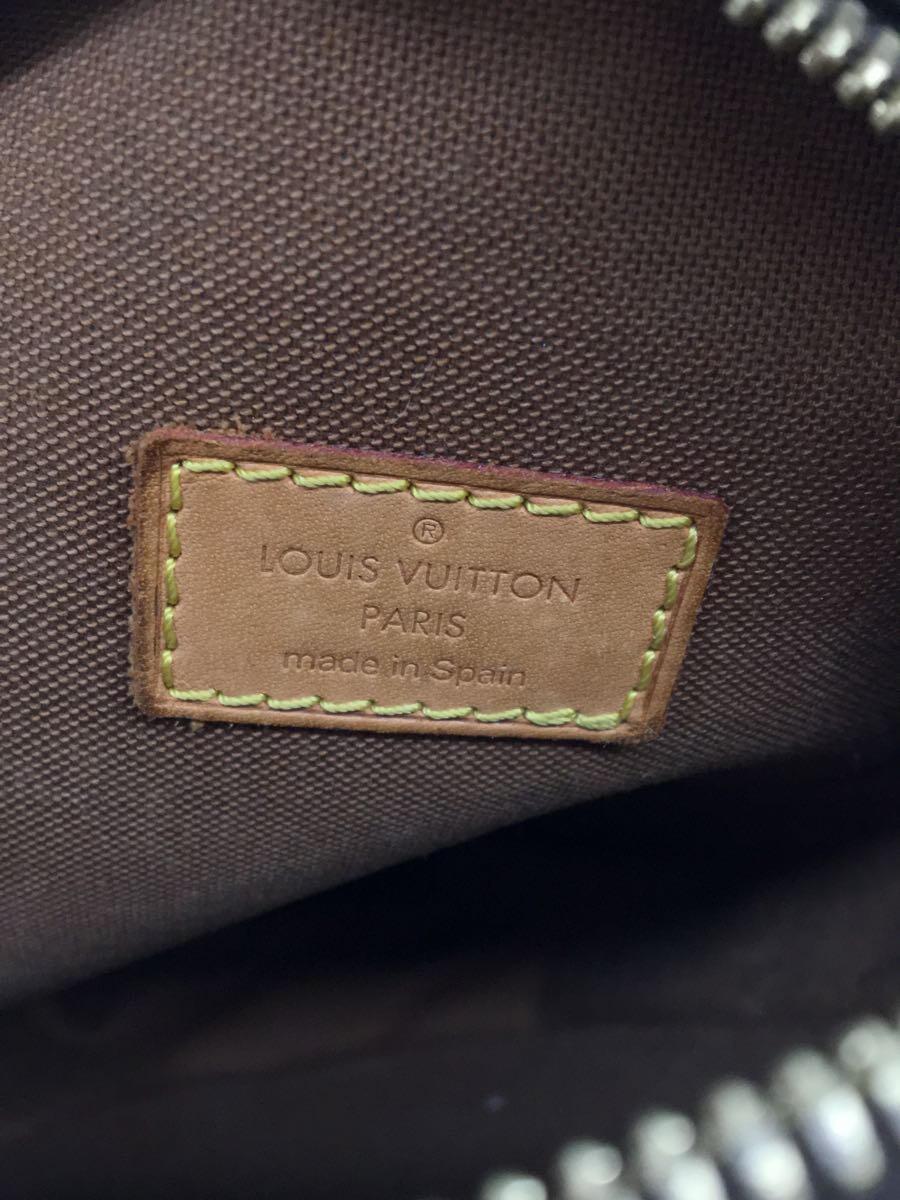 LOUIS VUITTON* pochette * gun ju_ monogram _BRW/PVC/BRW