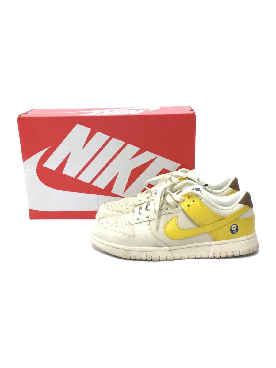 NIKE◆DUNK LOW LX BANANA_ダンク ロー バナナ/25.5cm/クリーム