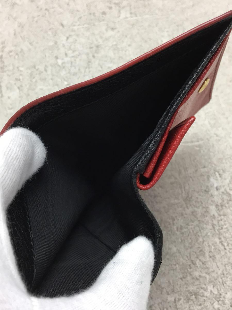お取り寄せ】 MIU MIU◇2つ折り財布/-/BLK/レディース/マドラス