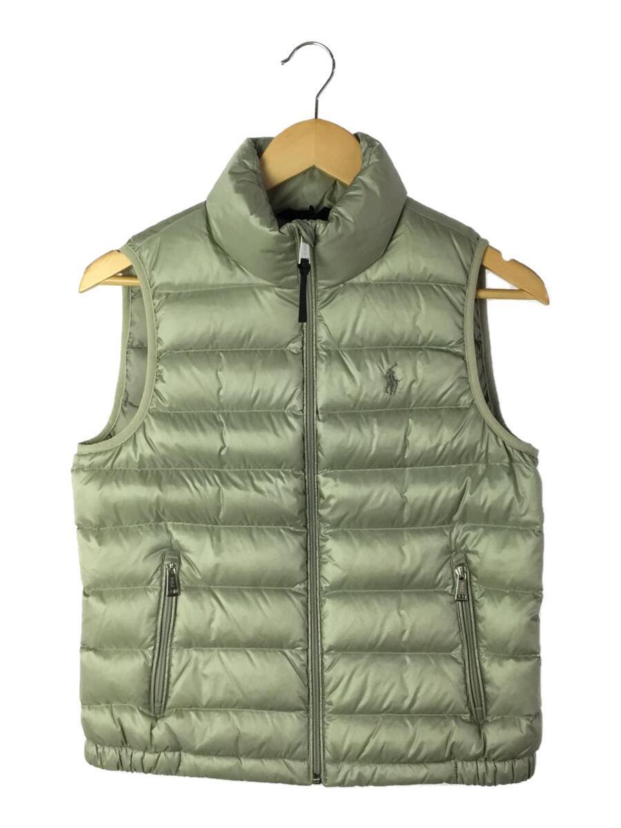格安販売中 POLO RALPH LAUREN◇ダウンベスト/XS/ナイロン/GRN XS