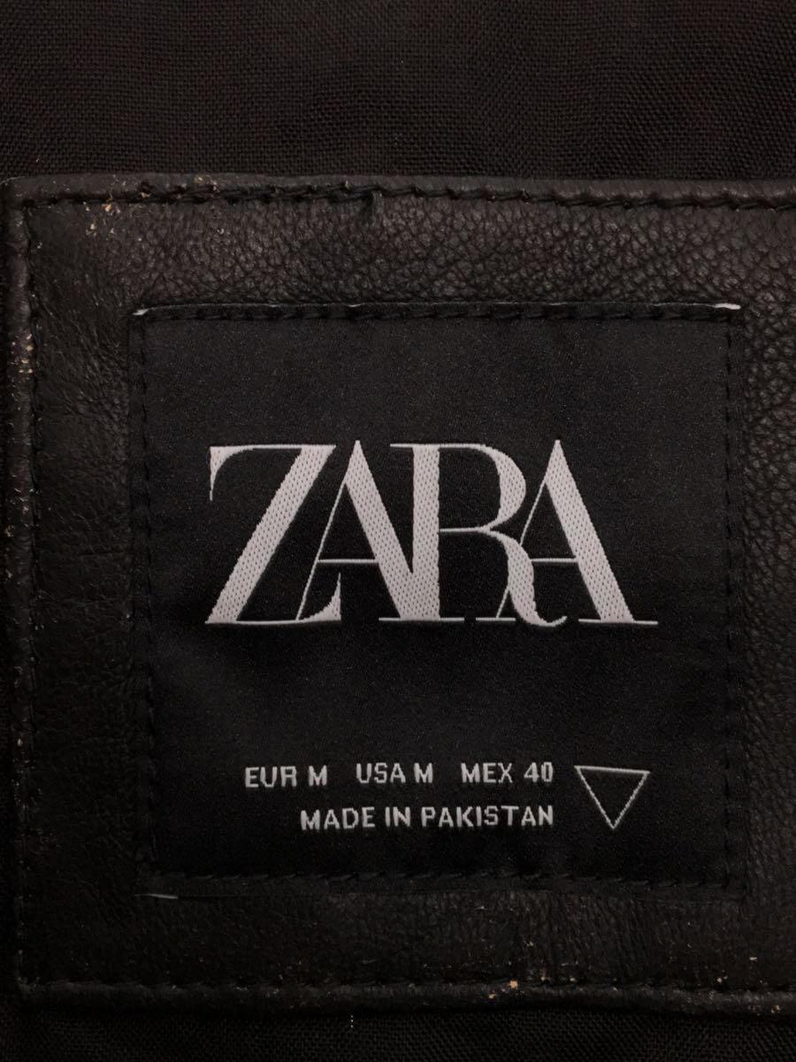 ファッション通販】 ZARA MAN◇ヴィンテージ加工/ラムレザー/ダブル