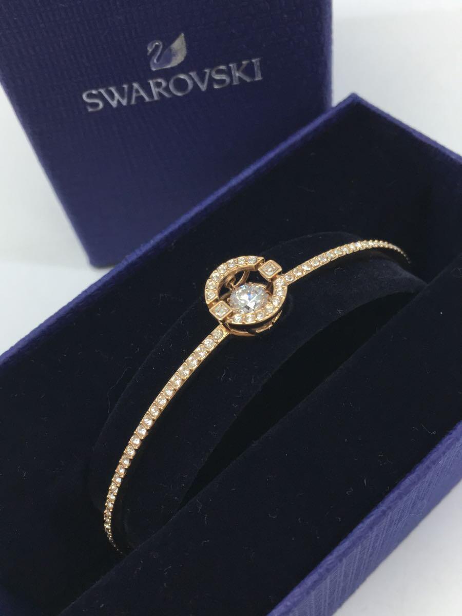 Swarovski◆ブレスレット/-/スワロフスキー/GLD/レディース_画像4