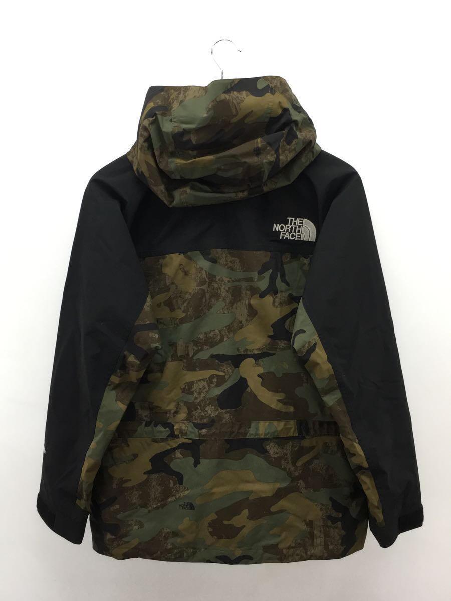 THE NORTH FACE◆マウンテンパーカ/S/ゴアテックス/カーキ/カモフラ/NP62135/迷彩_画像2