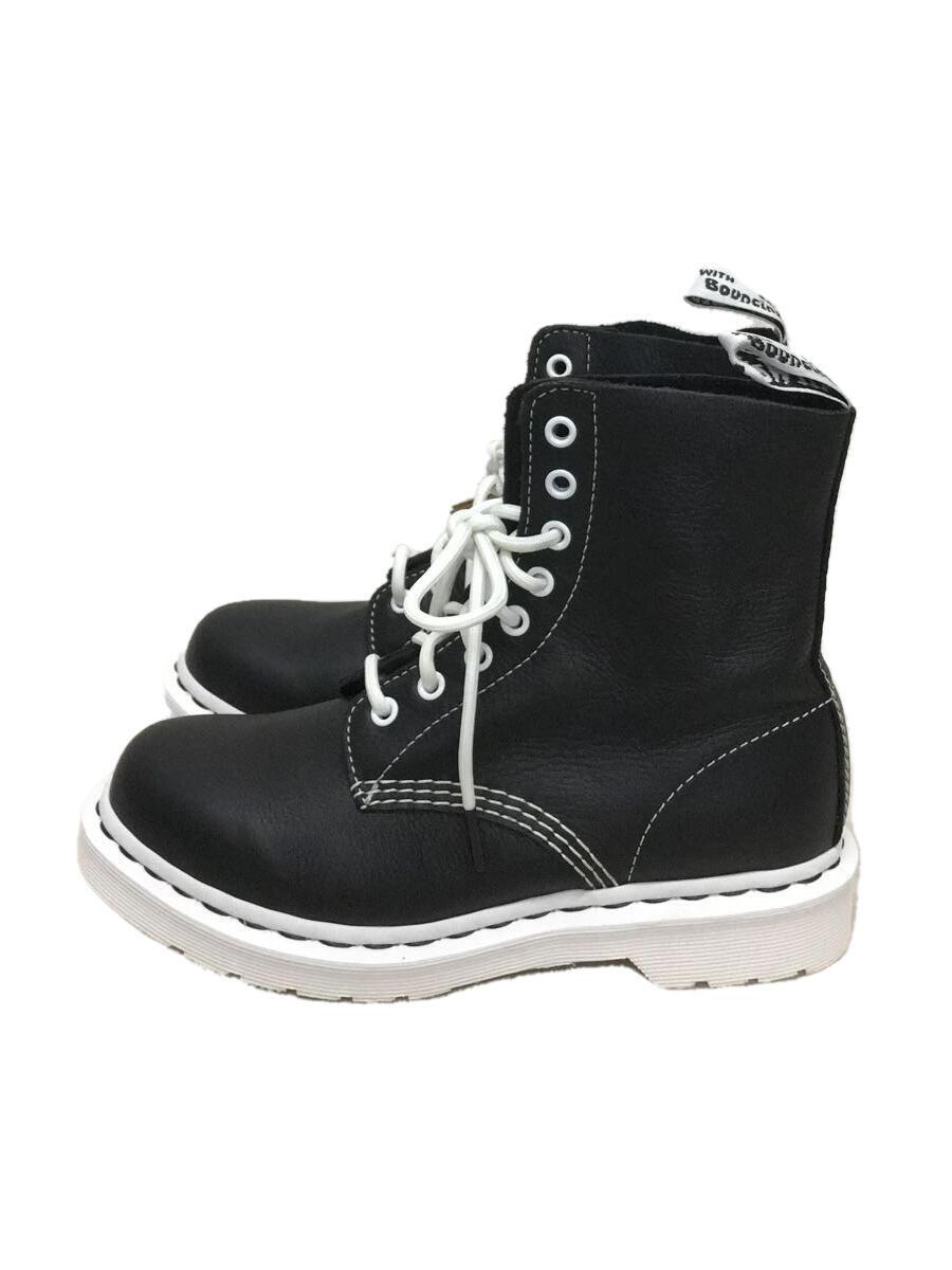 数量は多 Dr.Martens◇レースアップブーツ/38/BLK/25817001/1460