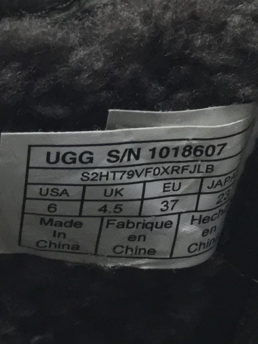 UGG australia◆NIELS/ニールズ/ブーツ/サイドジップ/ベルト/US6/KHK/スウェード/1018607_画像5