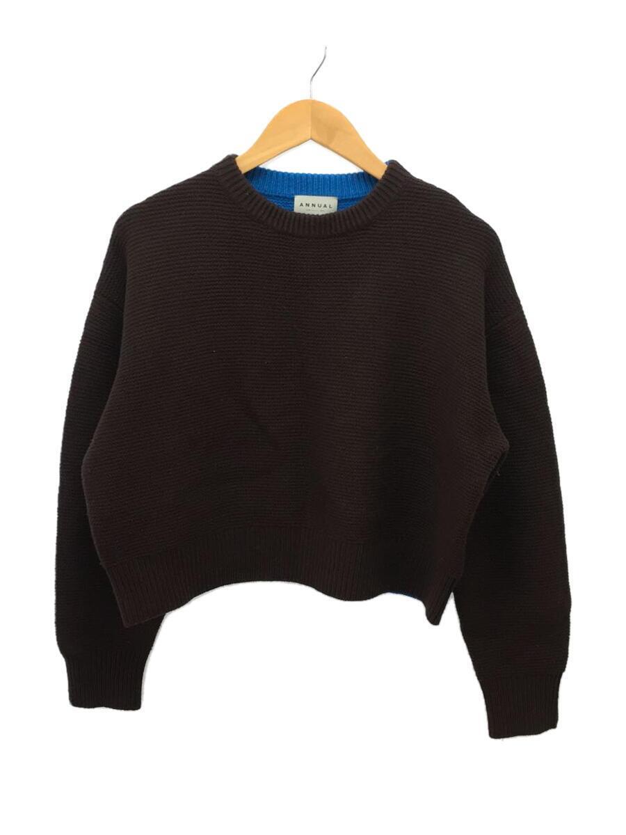 国内配送】 ANNUAL/セーター(厚手)/FREE/カシミア/BRW/A1205-317PO02 M