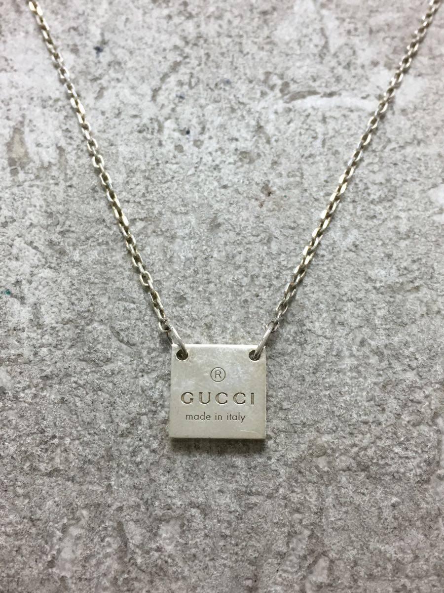 お気に入り】 GUCCI◇ネックレス/SV925/SLV/トップ有/レディース