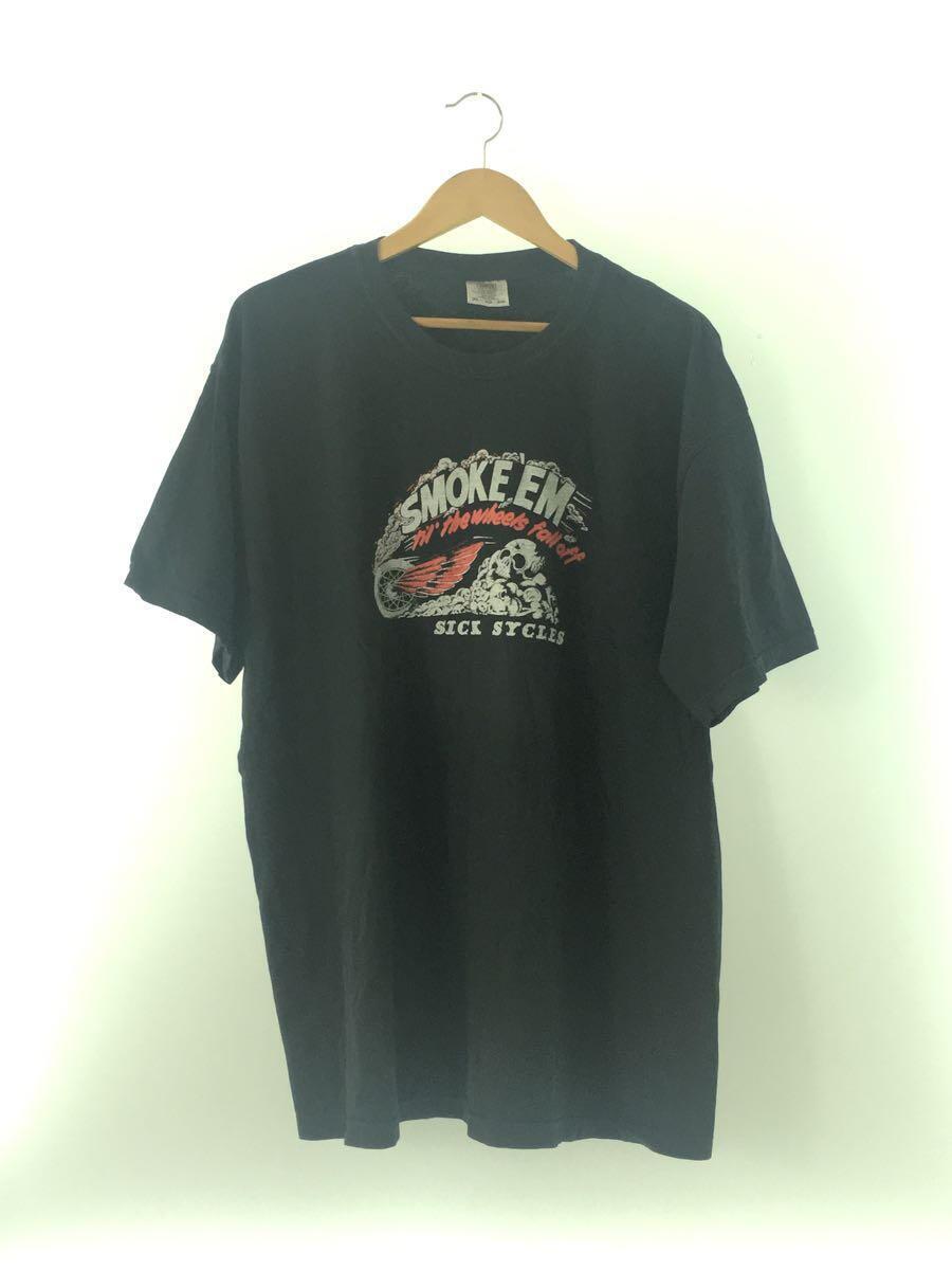 ALS SICK SYCLES/SMOKEEM TEE_Tシャツ/XL/コットン/BLK/プリント_画像1