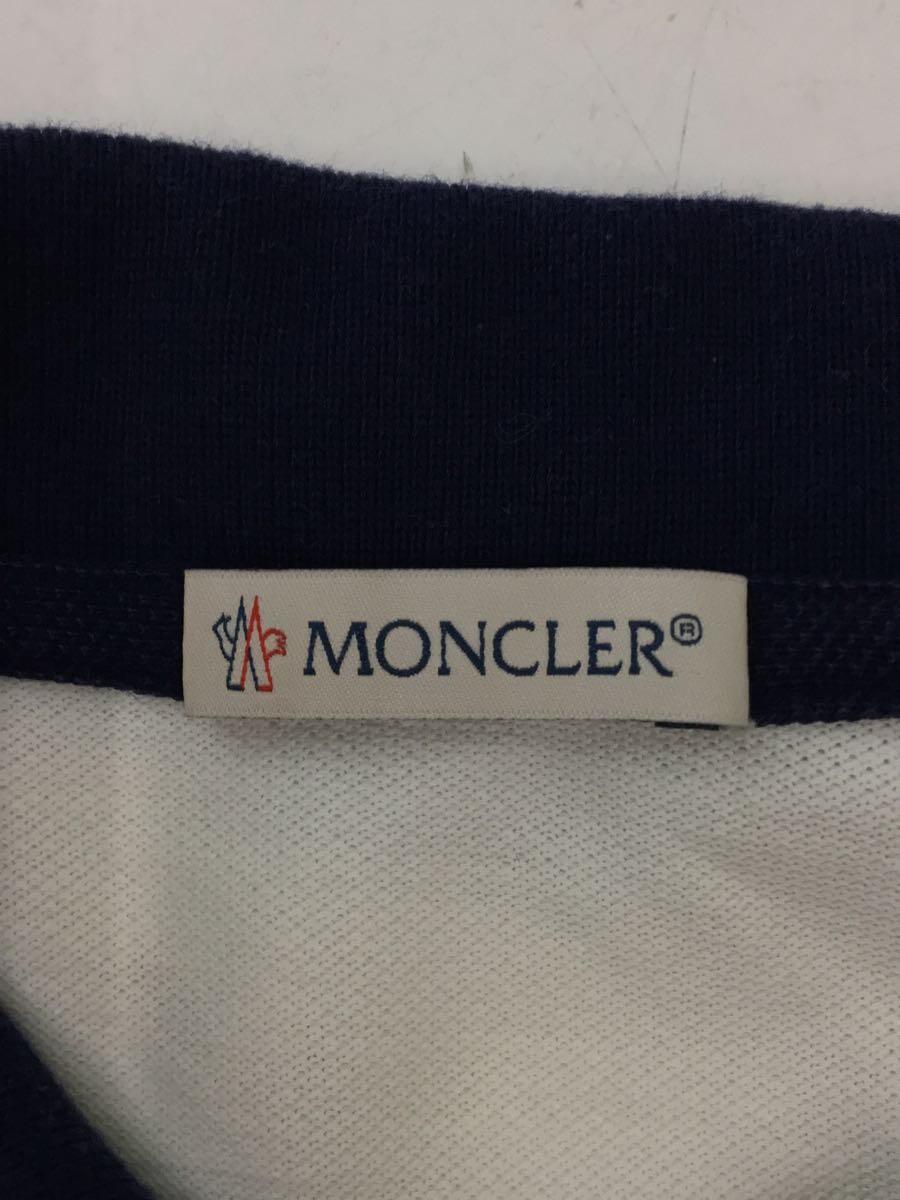 MONCLER◆ポロシャツ/M/コットン/NVY/B10918309850 84556_画像3