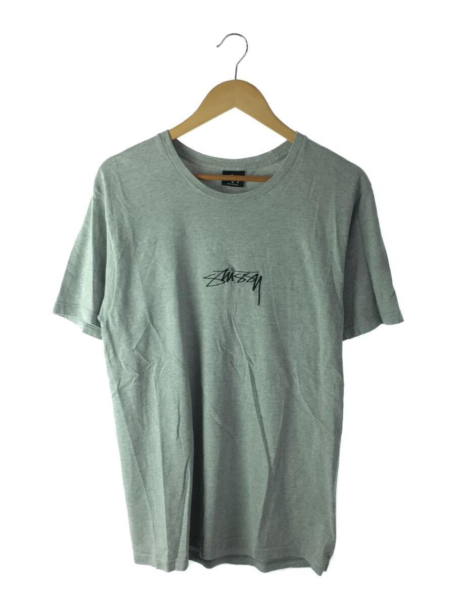 STUSSY◆Tシャツ/M/コットン/GRY_画像1