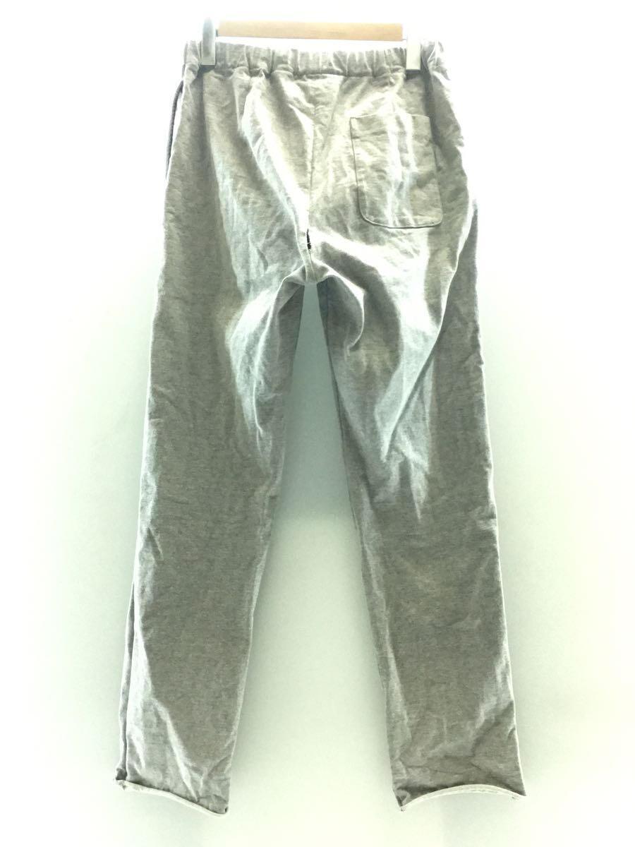 AURALEE◆STAND-UP EASY PANTS/ボトム/3/コットン/GRY/無地/AL5SPT003-SUP_画像2