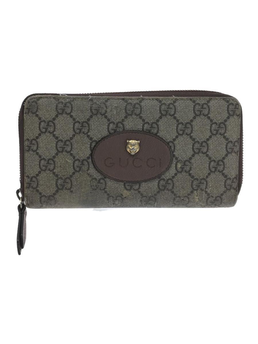 GUCCI◆長財布/ラウンドジップ/ラウンドファスナー/GG/4739532184