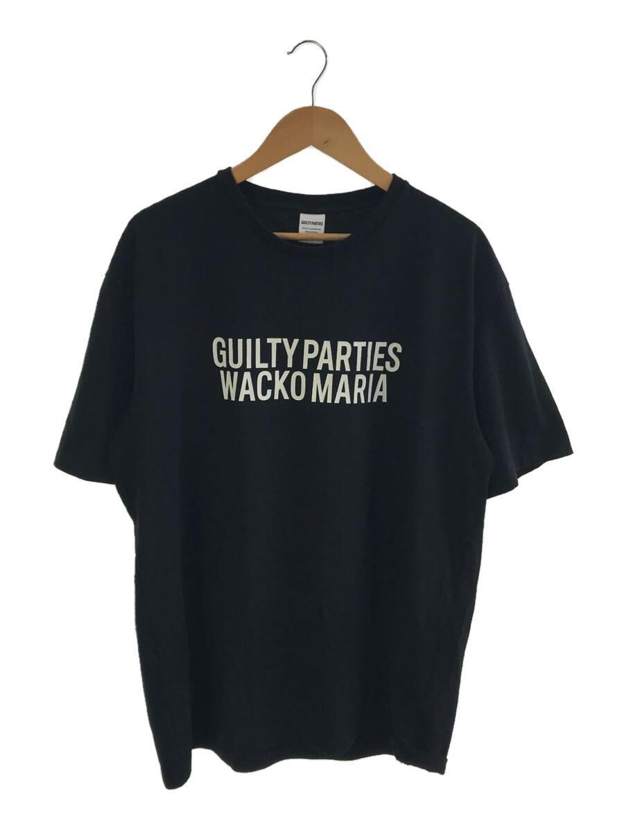 WACKO MARIA◆GUILTY PATIESTシャツ/XL/コットン/BLK