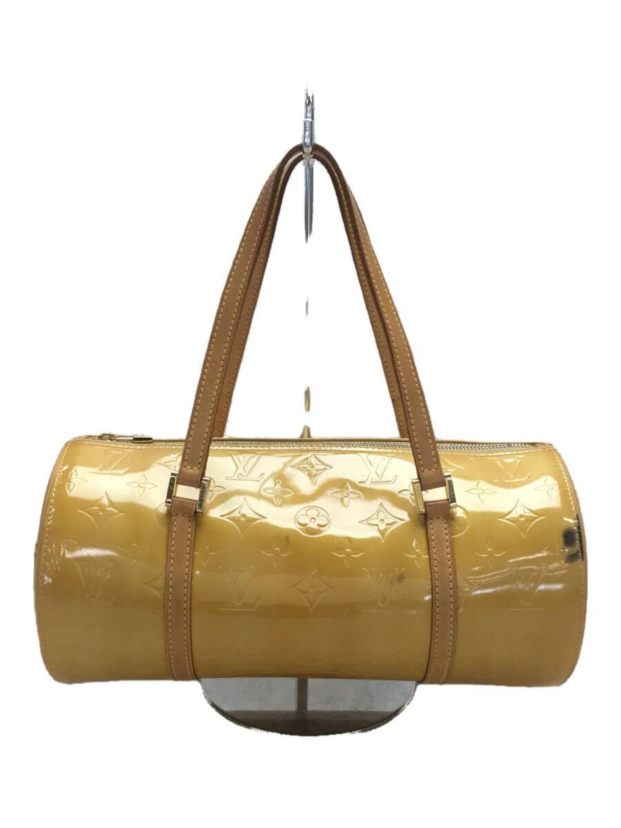 LOUIS VUITTON◇ベッドフォード_モノグラム・ヴェルニ_BEG/エナメル
