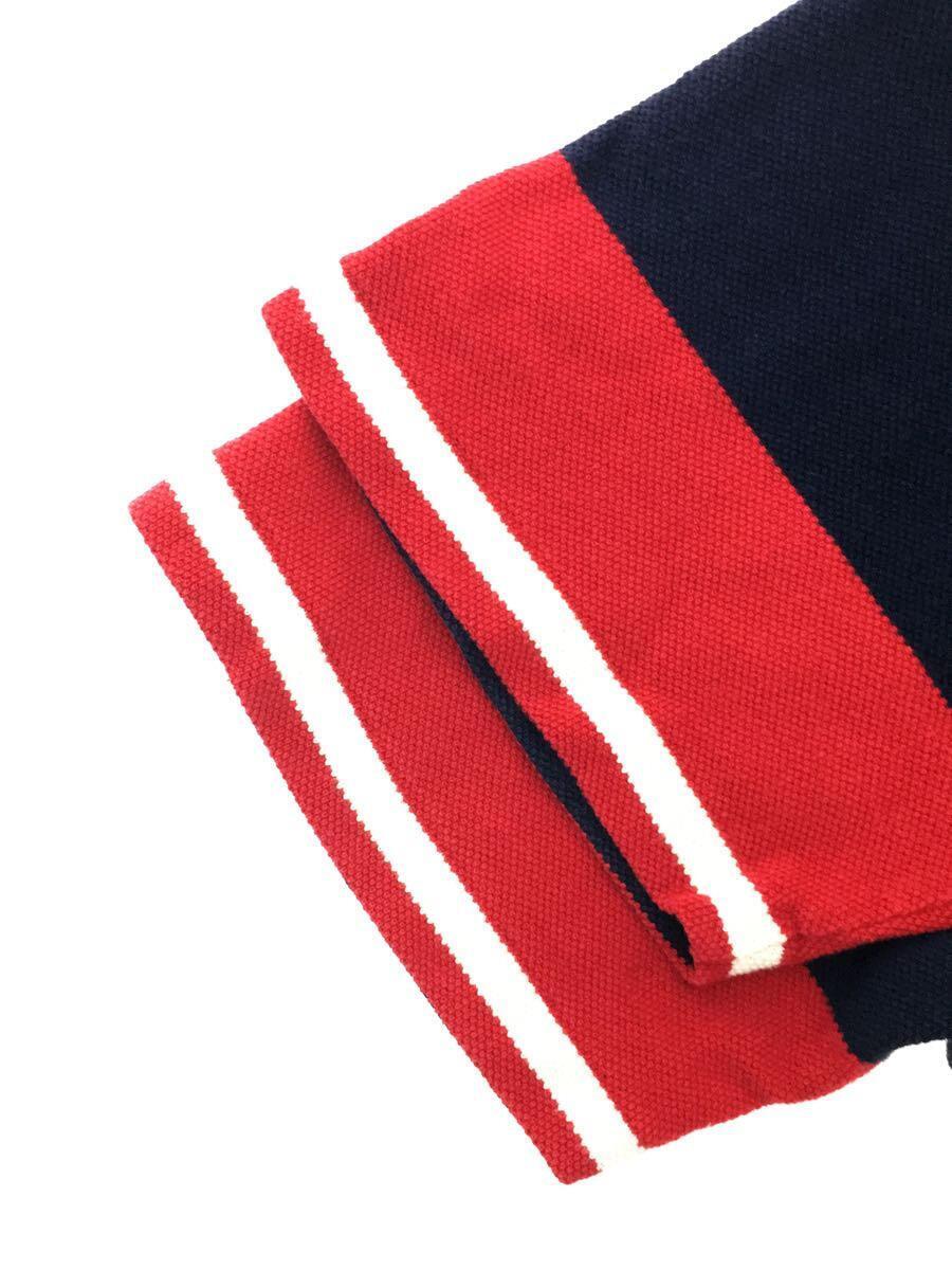 POLO RALPH LAUREN◆ポロシャツ/XL/コットン/RED/ネイビー/ホワイト_画像4