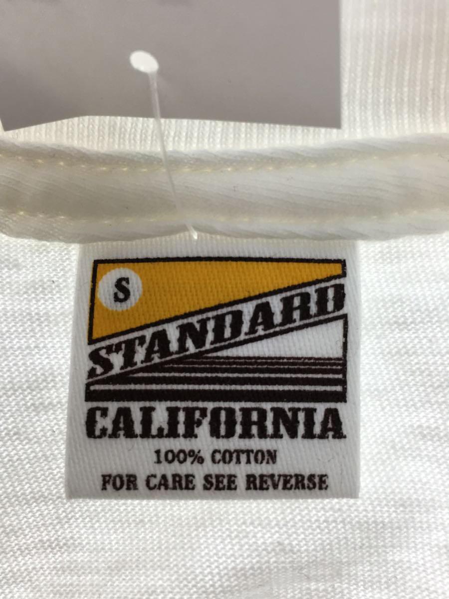 STANDARD CALIFORNIA◆Tシャツ/S/コットン/WHT_画像5