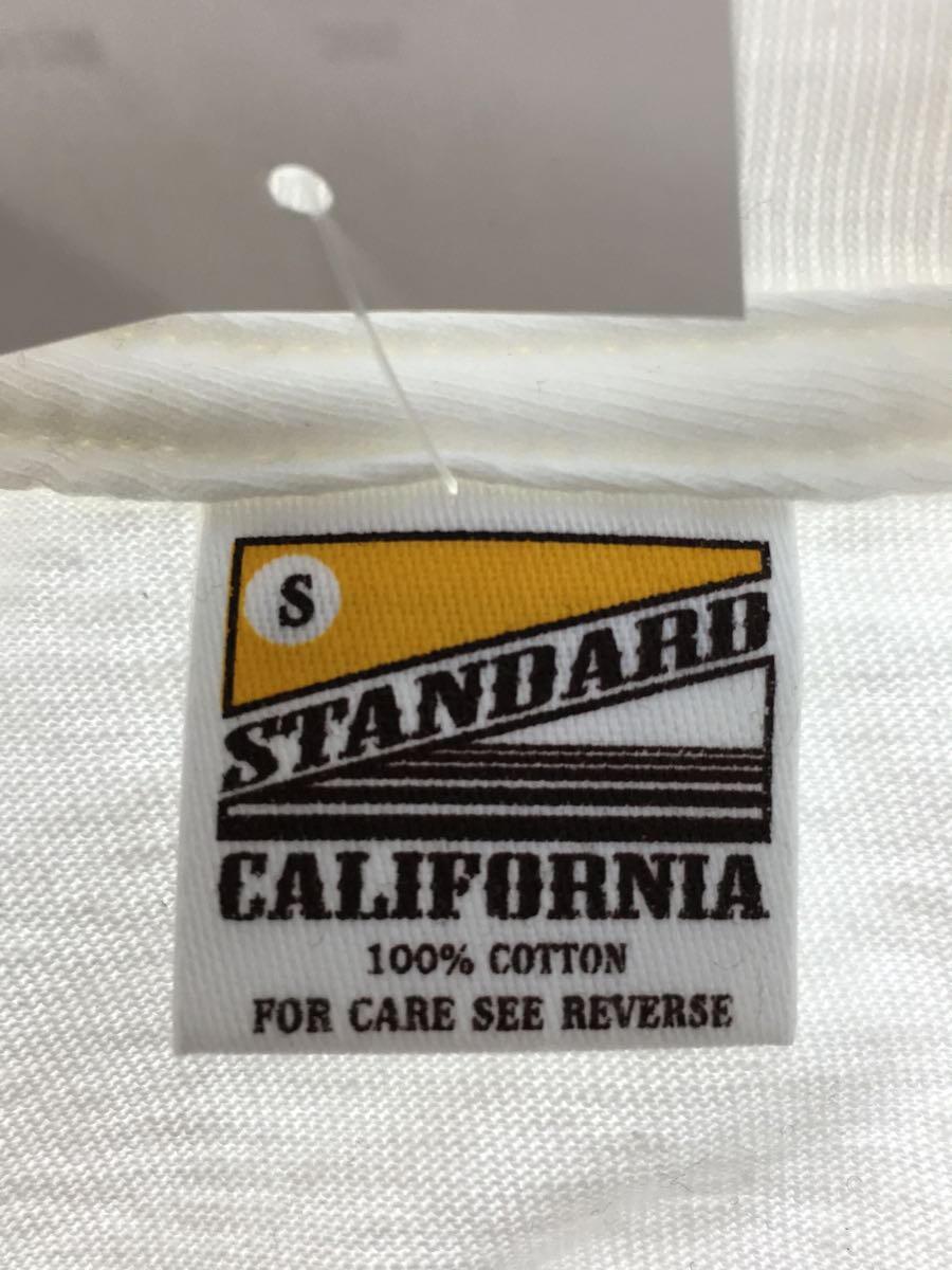 STANDARD CALIFORNIA◆Tシャツ/S/コットン/WHT_画像3