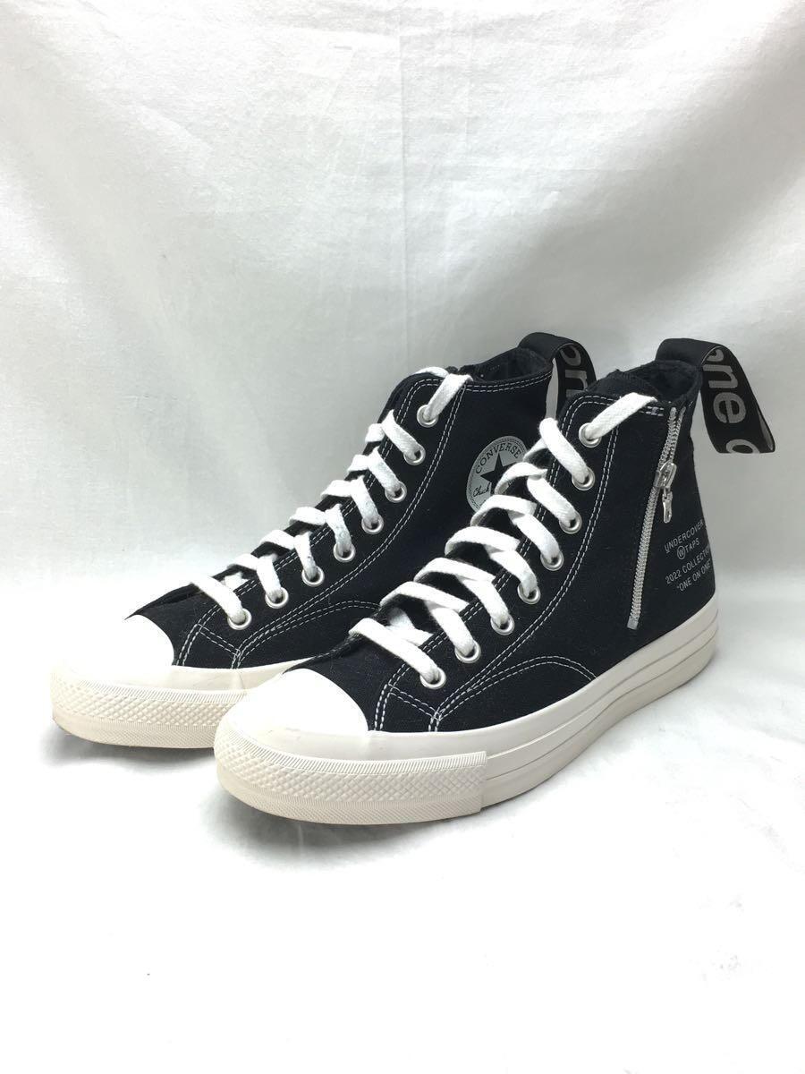 CONVERSE ADDICT◆コンバースアディクト/WTAPS ×UNDERCOVER × Conve/27cm/BLK/キャンバス_画像2