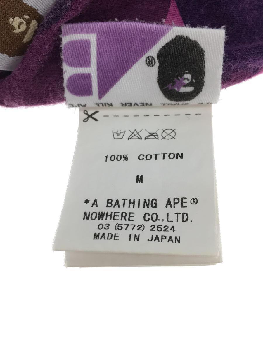 A BATHING APE◆タンクトップ/M/コットン/PUP_画像4