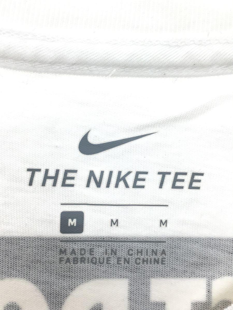 NIKE◆Tシャツ/M/コットン/WHT/CU7391-100_画像3