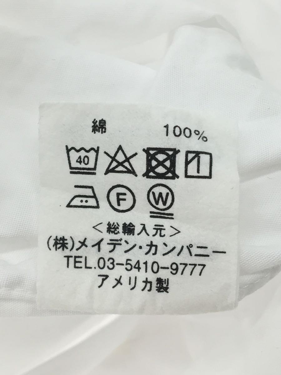 individualized shirts◆長袖シャツ/-/コットン/WHT_画像4