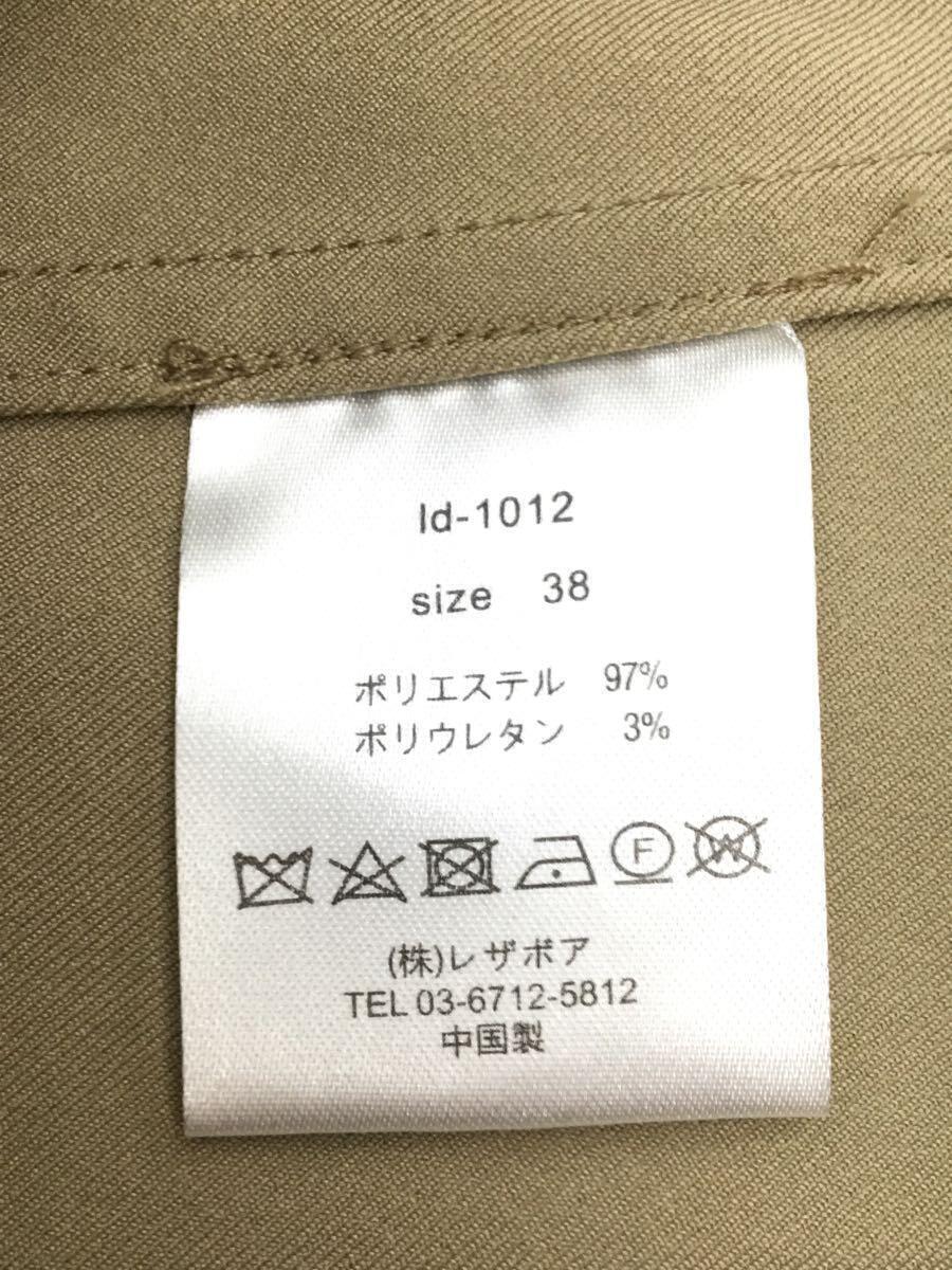 led.tokyo/ trench coat /38/ polyester / beige 