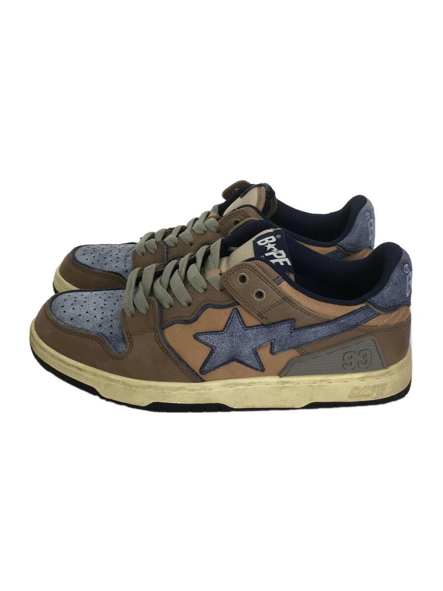 BAPE STA!◆ローカットスニーカー/UK9/NVY/1i20191020