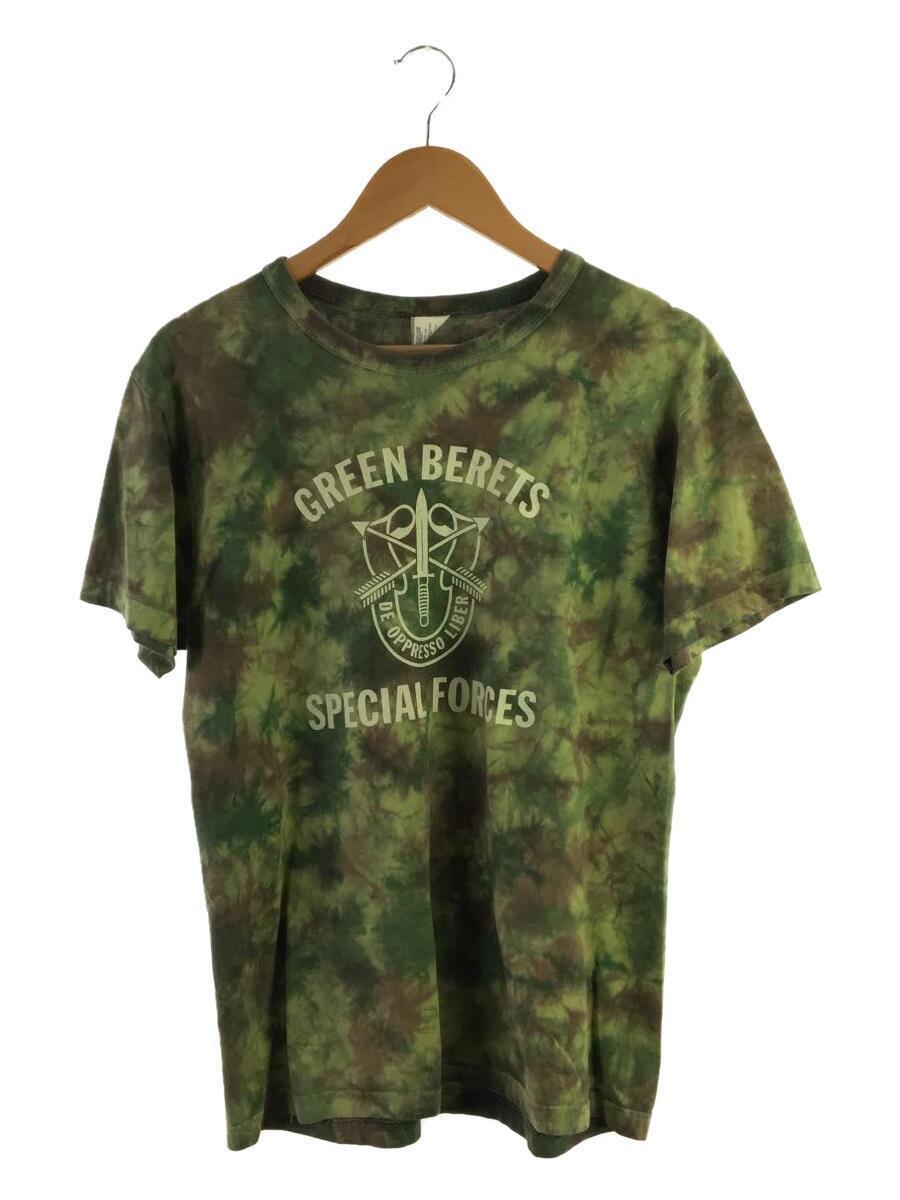 Buzz Rickson’s◆SPECIAL FORCES Tee/M/コットン/GRN_画像1