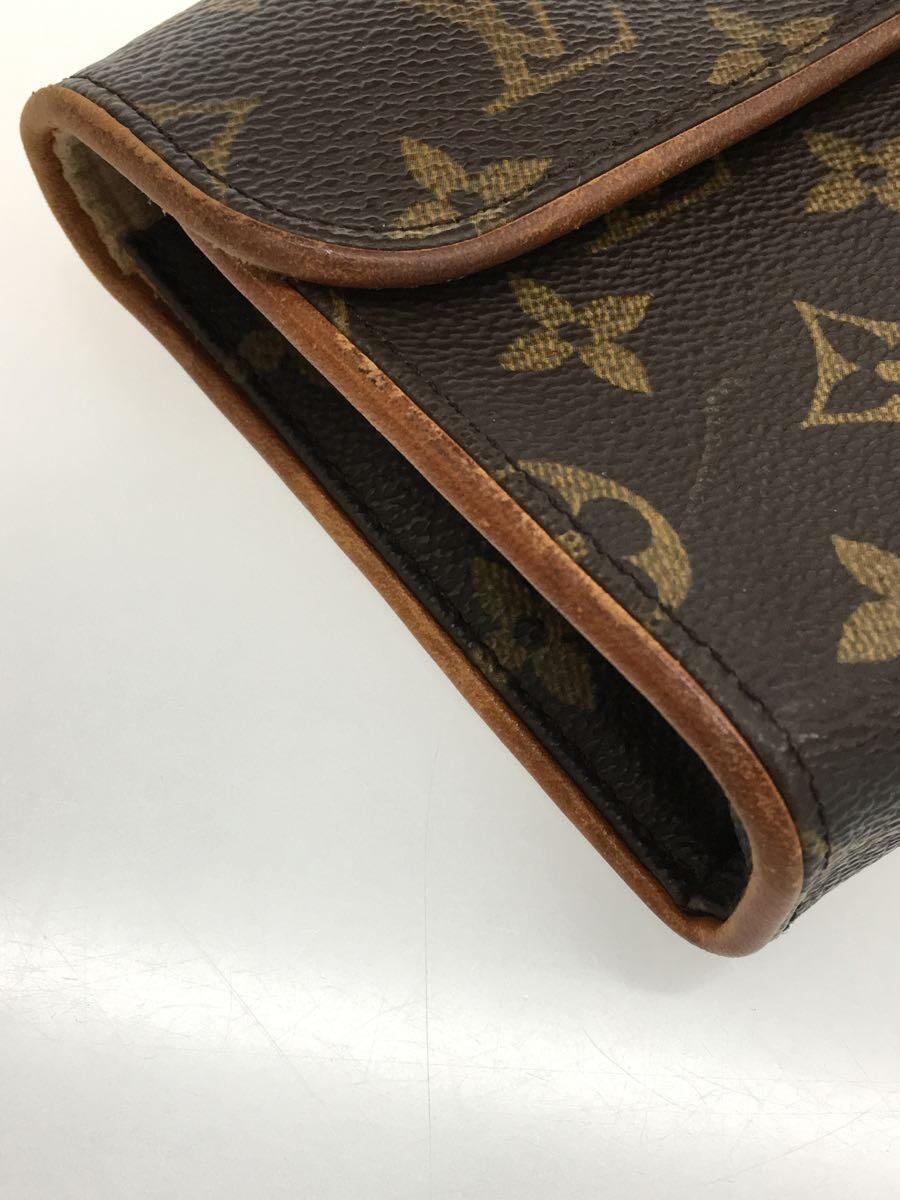 LOUIS VUITTON* pochette *f Rolland tea n_ monogram _BRW/PVC/BRW