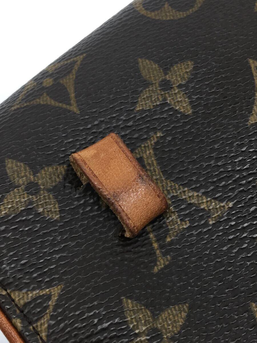 LOUIS VUITTON* pochette *f Rolland tea n_ monogram _BRW/PVC/BRW