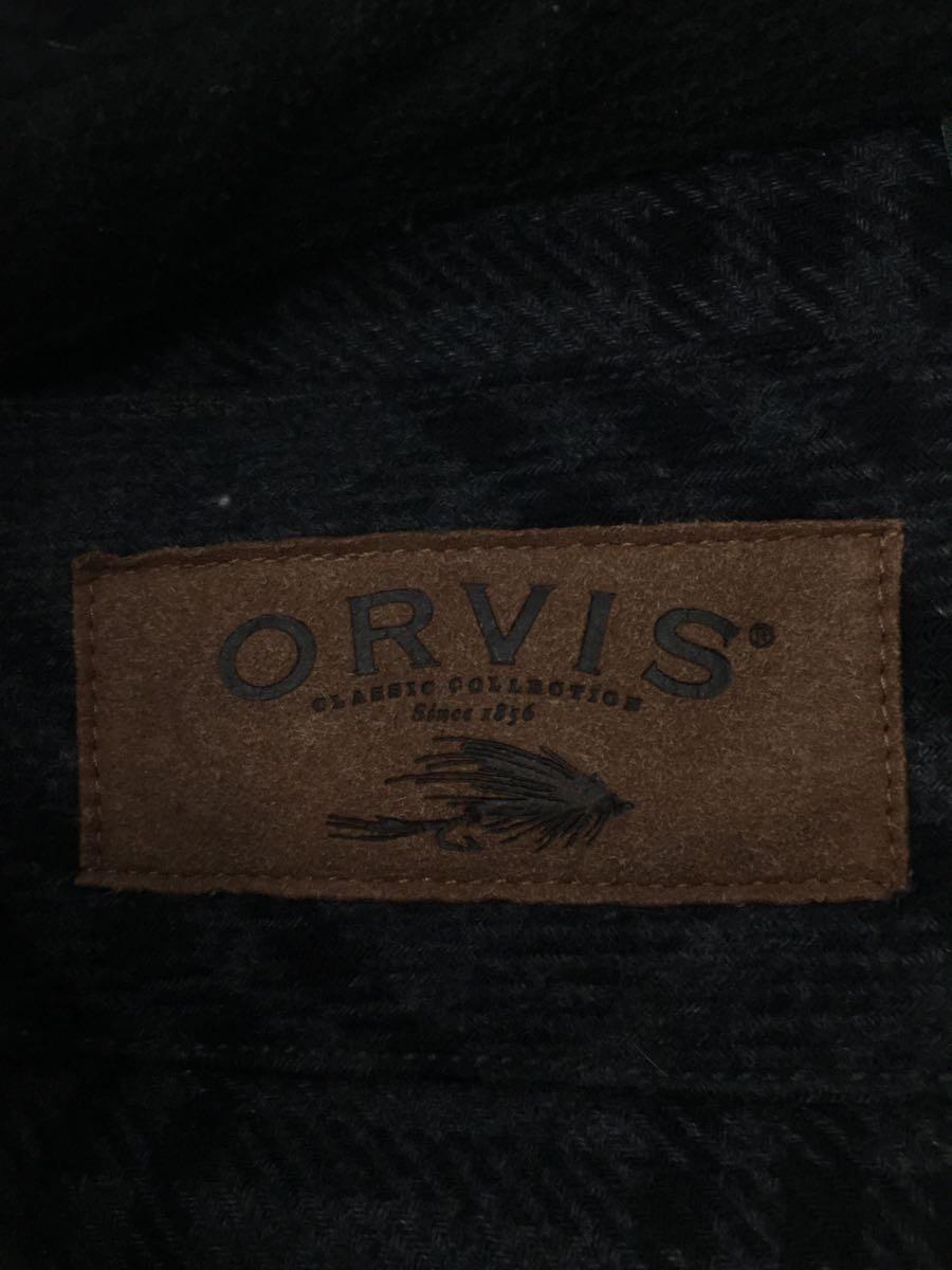 ORVIS◆ネルシャツ/M/コットン_画像3