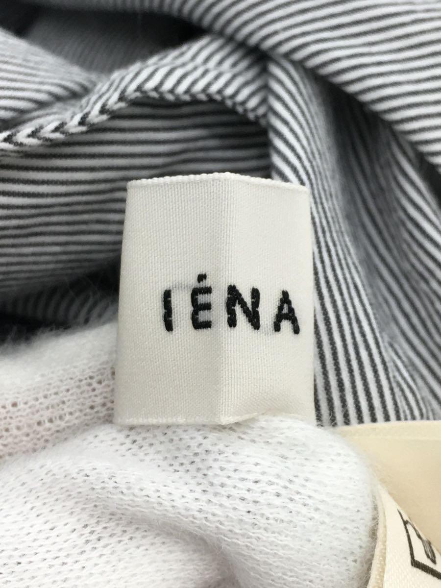 IENA◆21SS/コットンボイルワッシャーシャツワンピース/38/コットン/IDG/ストライプ_画像3