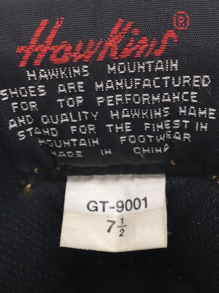 Hawkins◆ハイカットスニーカー/UK7.5/BRW/レザー/GT-9001_画像5