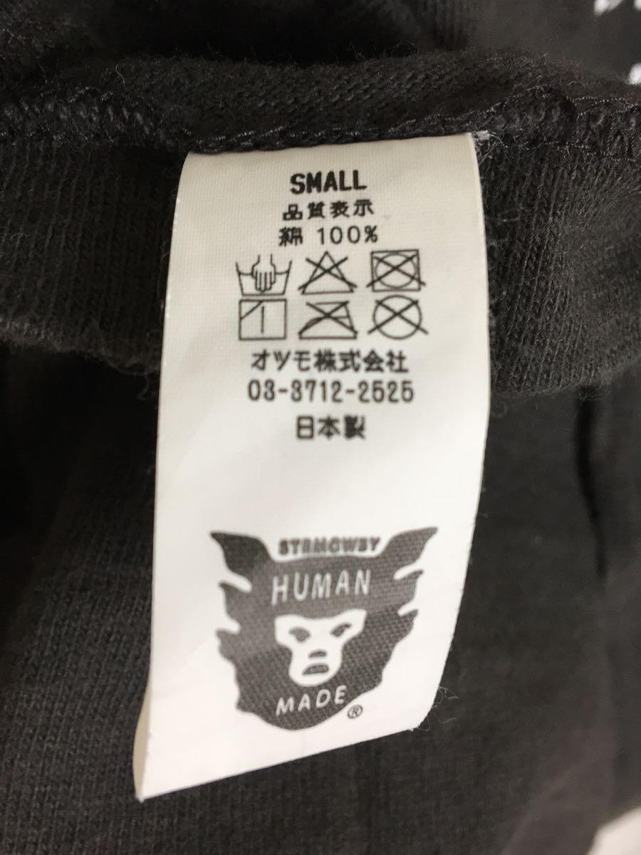 HUMAN MADE◆Tシャツ/S/コットン/BLK_画像4