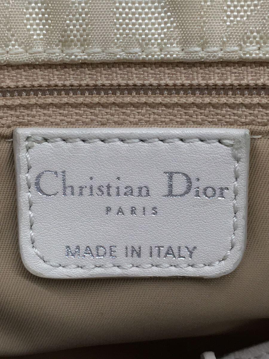 Christian Dior◆トロッター/ハンドバッグ/-/CRM/総柄/06-RU-0057_画像5