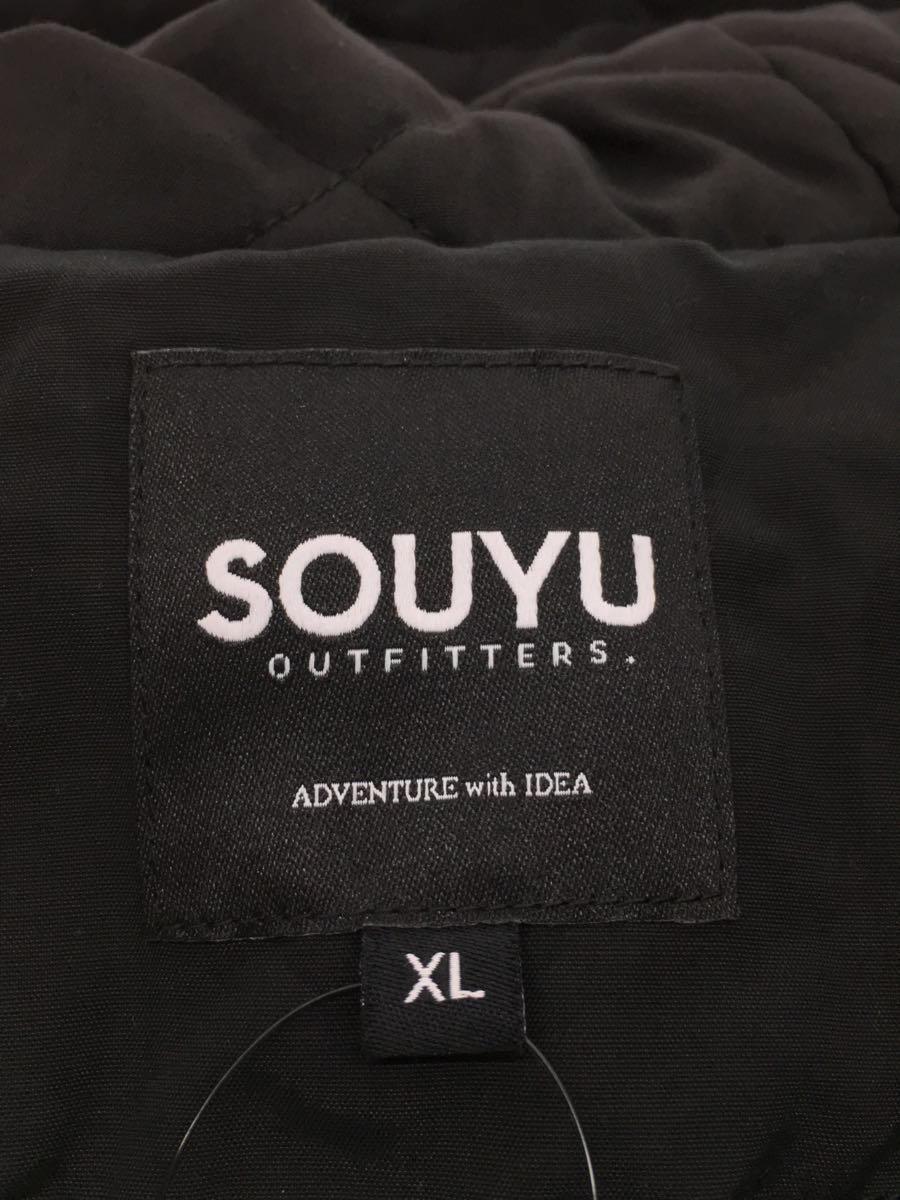 SOUYU OUTFITTERS/FIELD JKT/キルティングジャケット/XL/コットン/BLK_画像3