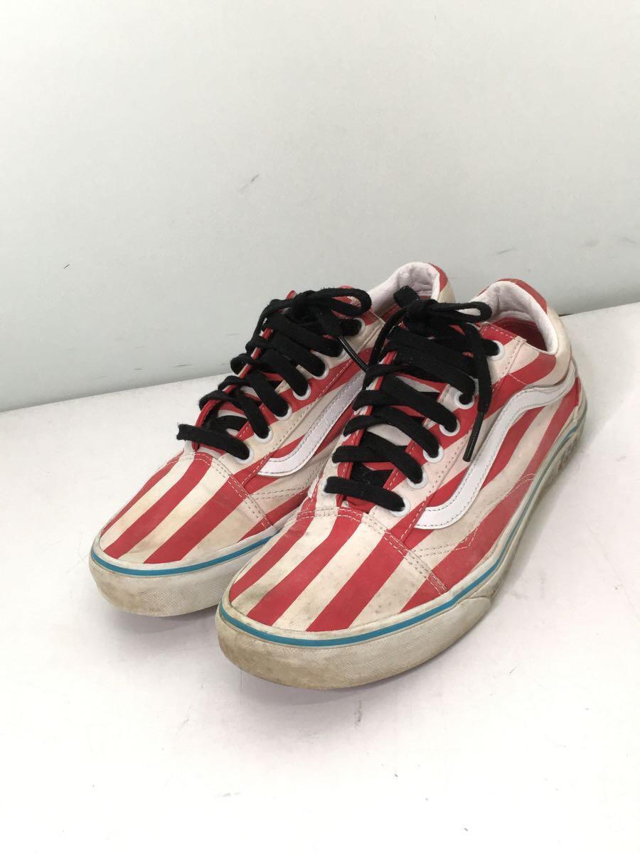 VANS◇ウォーリー/使用感有/ローカットスニーカー.5cm/RED