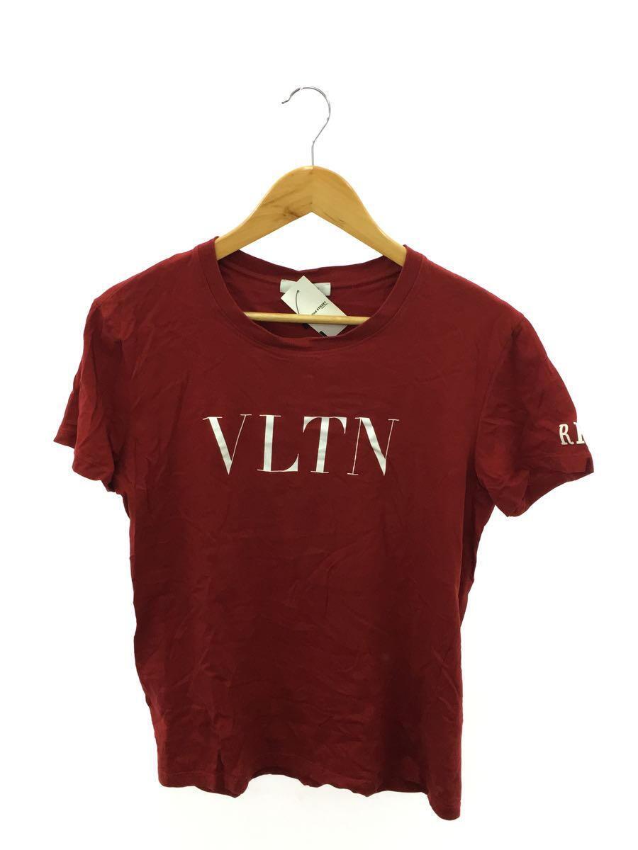 VALENTINO◆Tシャツ/XS/コットン/RED/0000045669/VLTN/