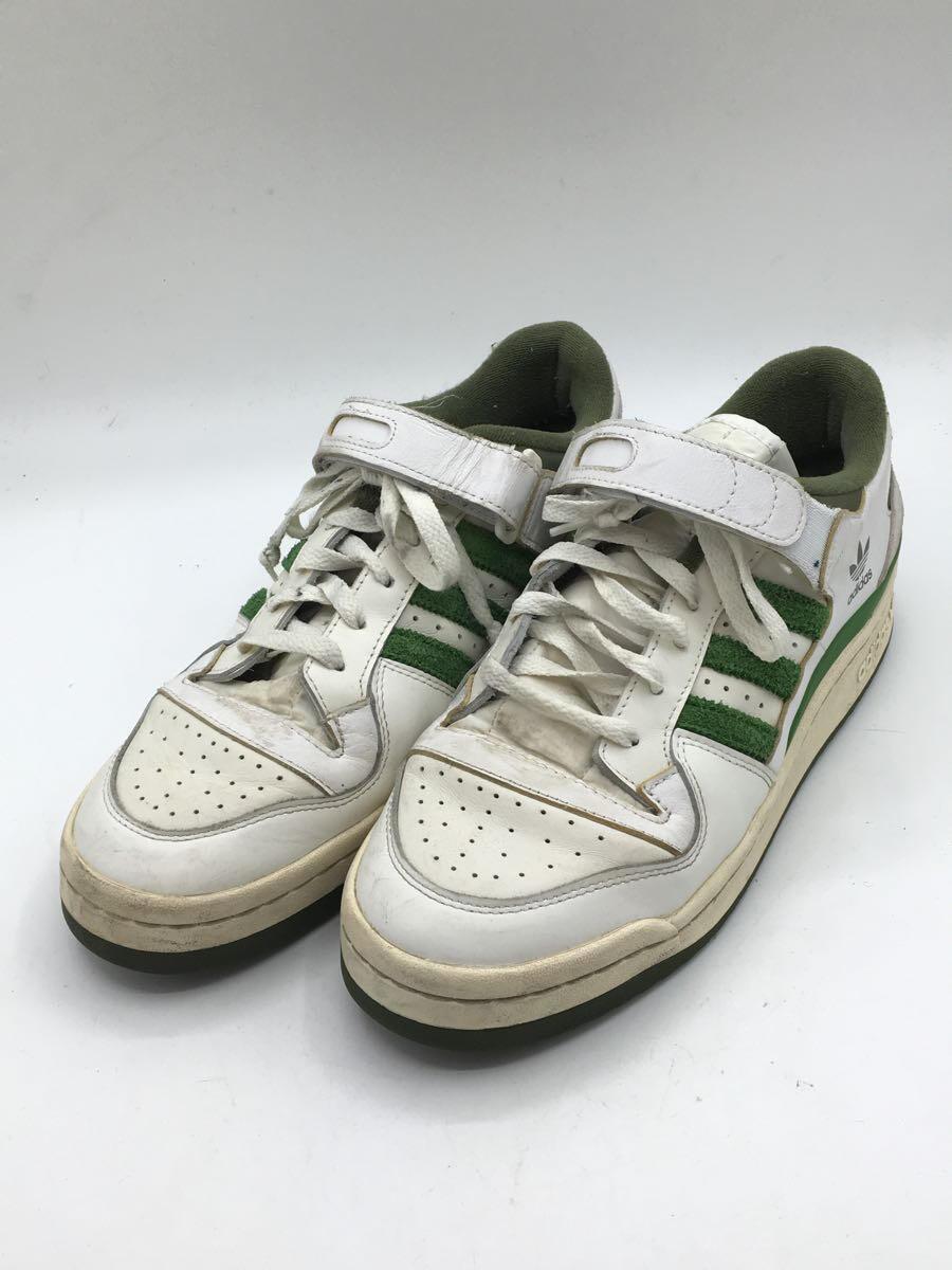 adidas◆FORUM 84 LOW/ローカットスニーカー/28.5cm/ホワイト/レザー/FY8683_画像2