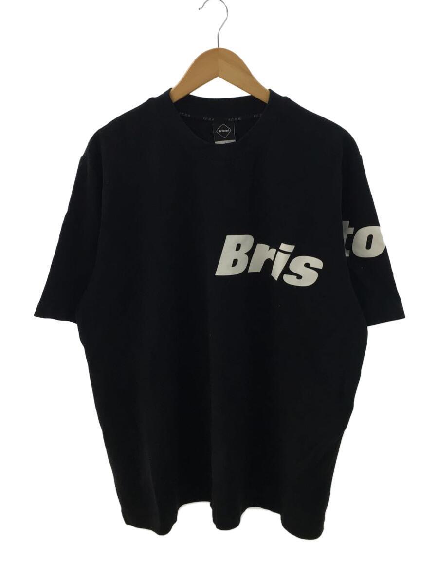 F.C.R.B.(F.C.Real Bristol)◆Tシャツ/L/コットン/BLK/プリント/FCRB-210052