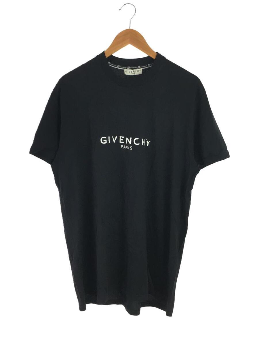 GIVENCHY◆Tシャツ/S/コットン/BLK/BM70KC3002