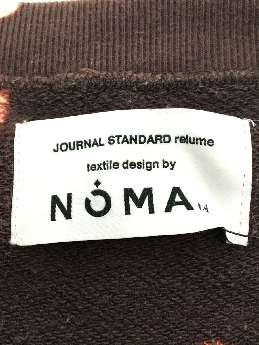 NOMA t.d.◆19AW/タイダイスウェット/FREE/コットン/BRW/19-070-462-8100-3-0_画像3