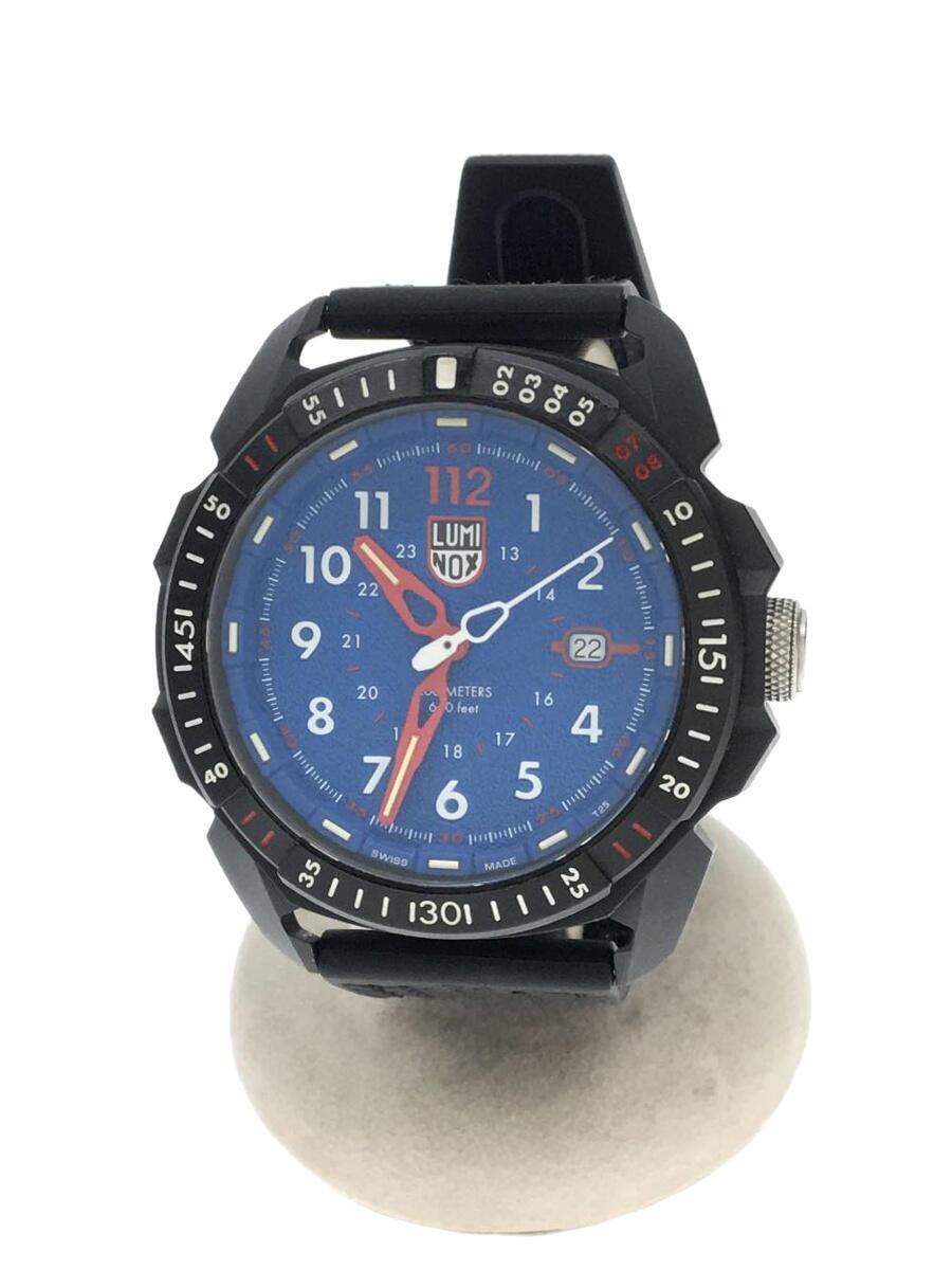 話題の行列 LUMINOX◇腕時計/アナログ/-/BLU/BLK/ベルトゴム