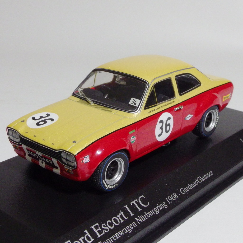 お気に入り】 ITC エスコート フォード 1/43 PMA ☆ 1986 ☆ #36 ADAC